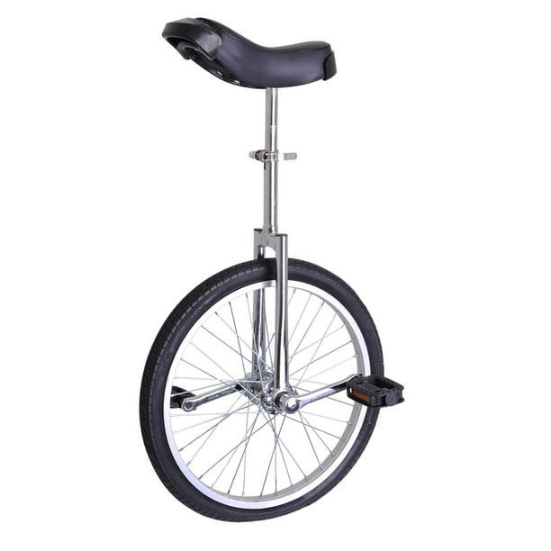 Fun 20 Inch Wheel Pro Aluminum Chrome Unicycle